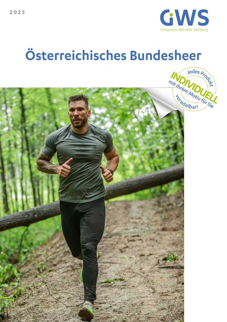 gws werbeartikel bundesheer logo